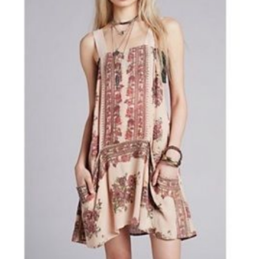 Free People Paradise Song Dress Boho Bohemian XS